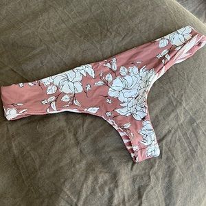 June Swimwear Bikini Bottom Bootykini (Size L)